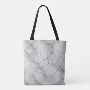 Marmor "Mundus Sine Caesaribus" Tasche