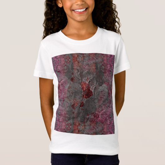 Marmor-Muster T-Shirt (Vorderseite)