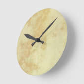 Marmor oder Granit gemasert Runde Wanduhr (Winkel)