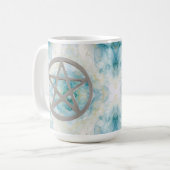 Marmor-Pentagramm Kaffeetasse (Vorderseite Links)