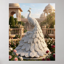 Marmor-Pfau Royal Glow