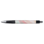 Marmor Pink Cotton Candy Flames Waves Kugelschreiber (Vorderseite)