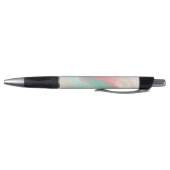 Marmor Pink Cotton Candy Flames Waves Kugelschreiber (Unterseite)