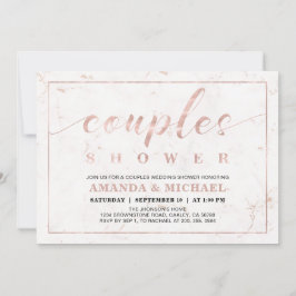 Marmor | Polterabend für moderne Paare Einladung