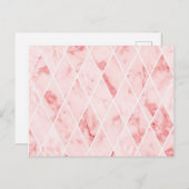 Marmor Postkarte (Vorne/Hinten)