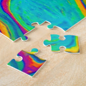 Marmor Regenbogen Wirbel Hell und schön Puzzle (Seite)