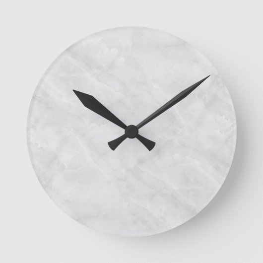 Marmor Runde Wanduhr (Vorderseite)