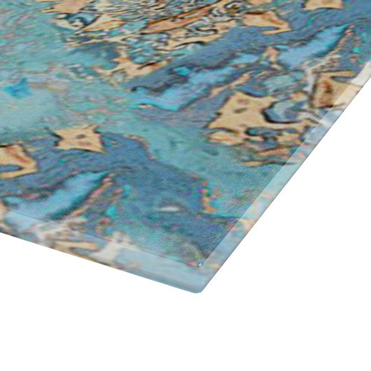 Marmor Schneidebrett (Ecke)