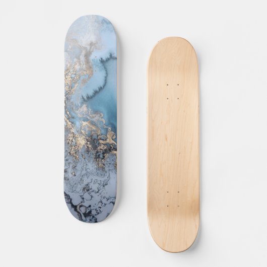 Marmor Skateboard (Vorderseite)