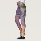 Marmor-Stil-Fluss Leggings (Links)