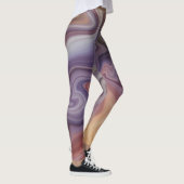 Marmor-Stil-Fluss Leggings (Rechts)
