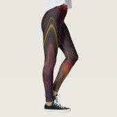 Marmor-Stil-Fluss Leggings (Rechts)