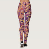 Marmor-Stil  Leggings (Rückseite)