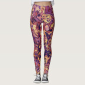 Marmor-Stil  Leggings (Vorderseite)