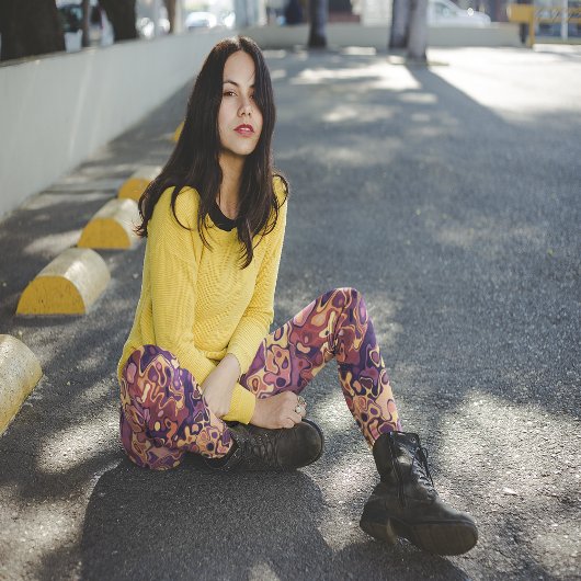 Marmor-Stil  Leggings
