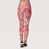 Marmor-Stil Leggings (Rückseite)
