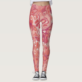 Marmor-Stil Leggings