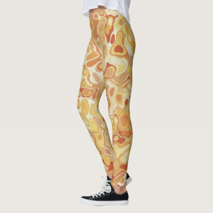 Marmor-Stil Leggings