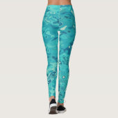 Marmor-Stil Leggings (Rückseite)