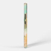 Marmor Terracotta und Jade Samsung Galaxy Hülle (Rechte Seite)