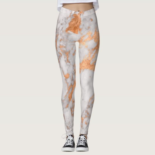 Marmor- u. kupferne Leggings (Vorderseite)