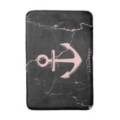 Marmor und Anker Badematte (Vorderseite Vertikal)