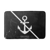 Marmor und Anker Badematte (Vorderseite)