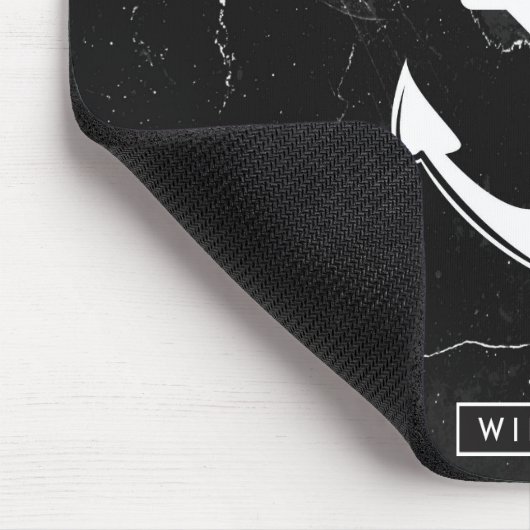 Marmor und Anker Mousepad (Ecke)