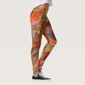 Marmor- und Designtexturen Leggings (Rechts)
