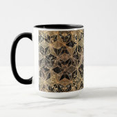 Marmor und geometrisches Muster Tasse (Links)