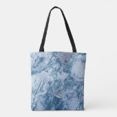 Marmor und Glitter Tasche (Rückseite)
