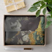 Marmor und Glitzer Abstrakte Textur Seidenpapier (Geschenk)
