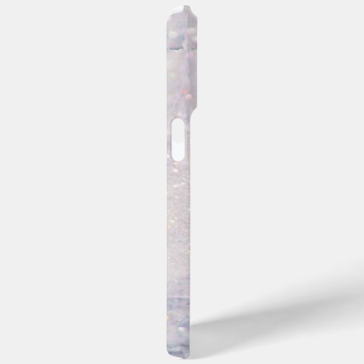 Marmor und Glitzer Case-Mate iPhone Hülle (Rückseite / Rechts)