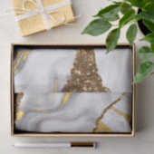 Marmor und Glitzer Seidenpapier (Geschenk)