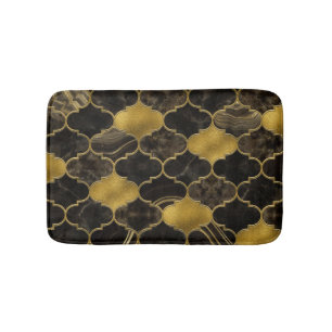 Marmor und Gold aus Marokko Badematte