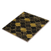 Marmor und Gold aus Marokko Fliese (Seite)