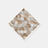 Marmor und Gold aus Marokko Serviette (Ecke)