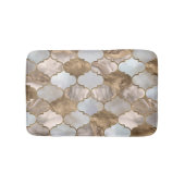 Marmor und Gold Badematte (Vorderseite)