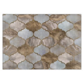 Marmor und Gold Schneidebrett (Vorderseite)