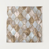 Marmor und Gold Wandteppich (Vorderseite (Horizontal))