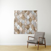 Marmor und Gold Wandteppich (Beispiel (Horizontal))