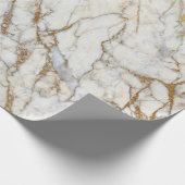 Marmor-und Goldgeschenk-Packpapier Geschenkpapier (Ecke)