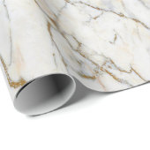 Marmor-und Goldgeschenk-Packpapier Geschenkpapier (Rolleneckpunkt)