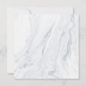 Marmor und Goldhochzeit speichern das Datum Save The Date (Rückseite)