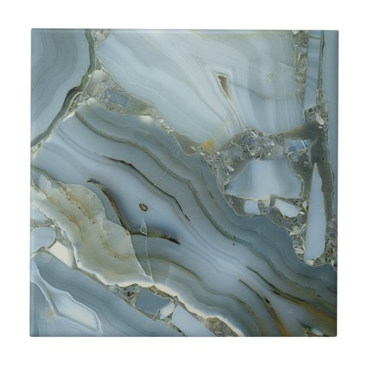 Marmor und Kristall Fliese (Vorderseite)