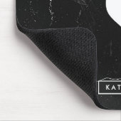 Marmor und Niedliches Herz Mousepad (Ecke)