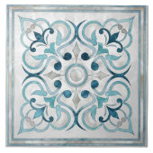 Marmor und Perle Fliese (Vorderseite)