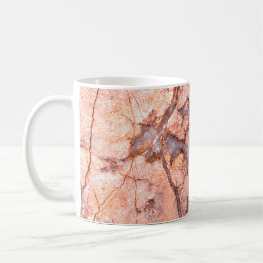 Marmor und Quarz Kaffeetasse (Links)