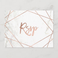 Marmor und Rose Goldene geometrische UAWG