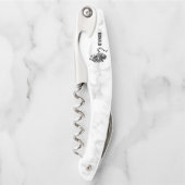 Marmor und Tiger Kellnermesser (Vorderseite)